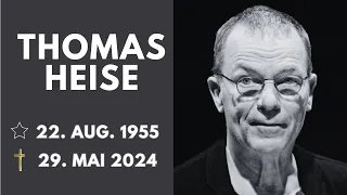 Der Dokumentarfilmer Thomas Heise ist mit 68 Jahren gestorben
