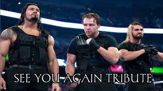 WWE THE SHIELD SEE YOU AGAIN TRIBUTE ||WV