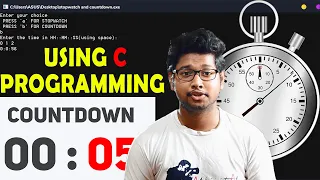 How to make stopwatch and countdown timer using c programming || IT SOLUTIONS