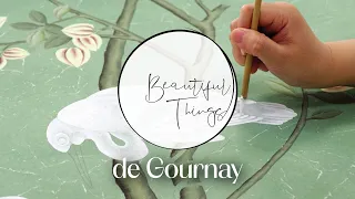 How de Gournay's Beloved Wallpapers Come to Life I HB