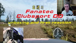 Fanatec Clubsport DD (12nm) unboxing and first impressions