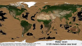 Draining Earth's oceans, revealing the two-thirds of Earth's surface we don't get to see