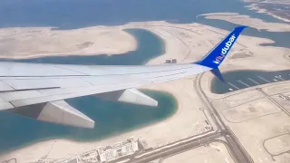 BEAUTIFUL CLIMBOUT FROM DUBAI-Fly Dubai 737-800 Full Taxi and Takeoff