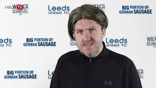 Daniel Farke reacts to Leeds United Play Off Final defeat