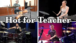 "Hot for Teacher" Drum Solo - Who Plays it the Best?