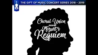 April 14, 2019: Choral Union presents Mozart’s “Requiem”