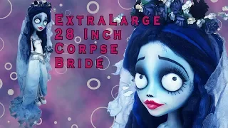 OOAK 28" Monster High Tim Burton's Corpse Bride Custom Speedpaint by Skeriosities