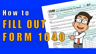 How to Fill Out Form 1040 | Preparing your Taxes | Money Instructor