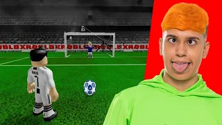 ENTREI NO FUTEBOL REALISTA DO ROBLOX...