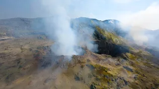 INSIDE MOUNT ETNA SUMMIT CRATERS | 4K UHD | CINEMATIC FPV DRONE