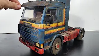 Restoration Scania 143h Top Line 1987