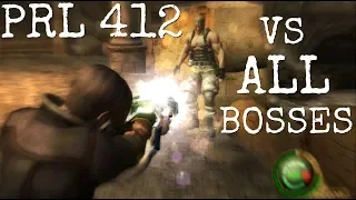 Killing ALL Bosses with the PRL 412 | Resident Evil 4 UHD