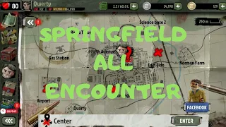 The Walking Zombie 2 All Encounter in Springfield Except Rare Ones