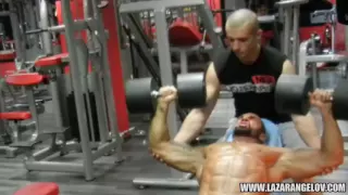 Lazar Angelov Chest Workout Video 2013