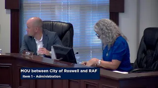 Roswell City Council: Special Called Committee Meeting (September 20, 2022)