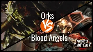 King Slayer: Orks vs Blood Angels - Warhammer 40k Live Battle Report