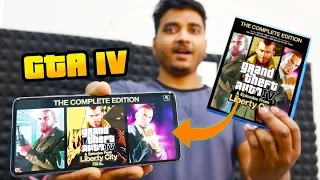 Finally GTA 4 *RUNNING* 😍 On Mobile | NOT CLICKBAIT | Full Guide