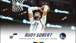 Highlights: Rudy Gobert—22 points, 15 rebounds, 3 blocks