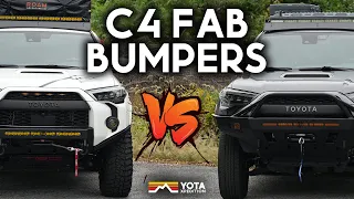 4Runner C4 Fabrication Front Bumper Comparison