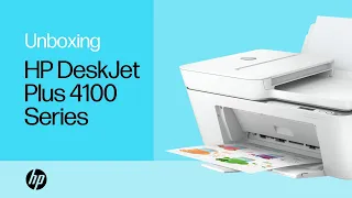 First time set up for the HP DeskJet Plus 4100 Printer Series | HP Support