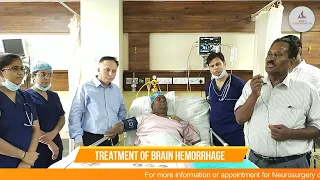 Brain Hemorrhage Patient Recovery Testimonial | Dr. Deepak Vangani