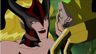 Amora Dominates Loki: Powerless Avengers Earth's Mightiest Heroes (Amora vs Loki)