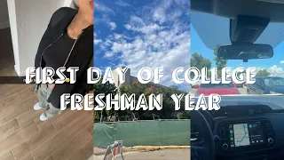 FIRST DAY OF COLLEGE VLOG | FRESNO STATE UNIVERSITY