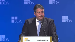 Arbeitgebertag 2015 - Rede von Wirtschaftsminister Gabriel