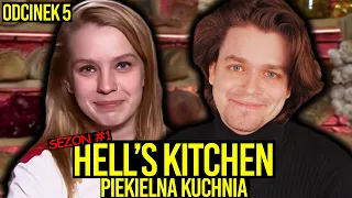 AWIĘC OGLĄDA HELL'S KITCHEN - 🔥 PIĄTY ODCINEK PIEKIELNEJ KUCHNI 🔥