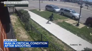 Video captures moment suspect opens fire on man in Chicago