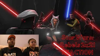 Star Wars: Rebels 2x21"Twilight of the Apprentice Part 1" REACTION