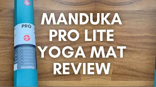 Manduka Pro Lite yoga mat review #yoga #yogamat