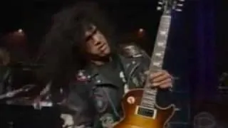 Slash - Slither Solo Live (Letterman)