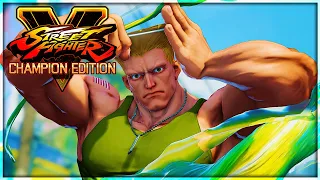 Street Fighter V - Guile Character Story (PS4 PRO 1440p)