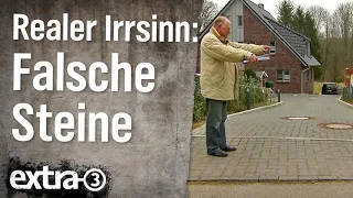 Realer Irrsinn: Falsche Pflastersteine in Kiel | extra 3 | NDR