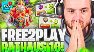 😵🤯OFFIZIELL SÜCHTIG! - RATHAUS 16 Free2Pass IST FANTASTISCH! | Clash of Clans