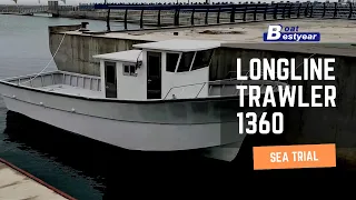 Bestyear Longline Fishing Trawler 1360 | Custom Built | Worldwide Shipping