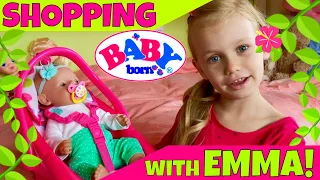 ☘Baby Born Emma Shopping At Target With Skye! 🛍But First, Let's Get Her Ready! 🤗