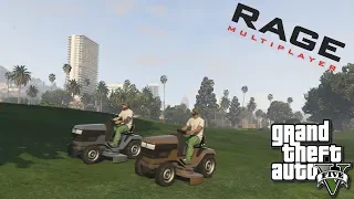 RAGE MP: ГАЗОНОКОСИЛЬЩИК В GTA 5 RP // УТОПИЛ КОСАРКУ В ОЗЕРЕ // REDAGE RP