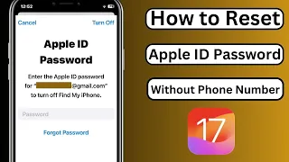 How to Reset Apple ID Password If You Forgot It Without Phone Number! 2023