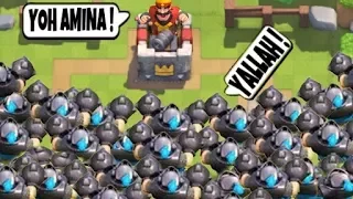 MEGA ŞÖVALYE KOMİK ANLAR CLASH ROYALE