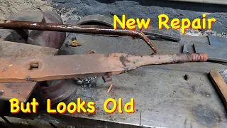How To Make New Weld Repairs Look Old | Engels Coach Shop