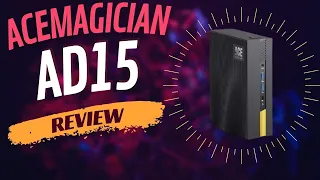 ⚡ LIVE - AceMagician AD15 Mini PC Review - 12th-gen 12450H (8C/12T, up to 4.4GHz) $479.99 ⚡