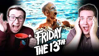 FRIDAY THE 13th (1980) *REACTION* FIRST TIME WATCHING! SPILLING THE JASON VOORTEA!