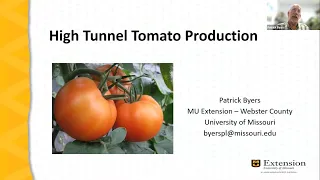 Tomato Production in High Tunnels with Patrick Byers