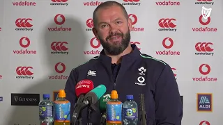 Andy Farrell on Owen Farrell reaching 100 caps for England