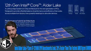 Intel Alder Lake-P Core i7-12700H CPU Benchmarks Leak, Faster Than The Top AMD Ryzen 5000H CPUs