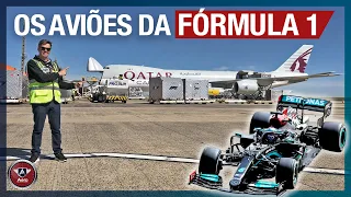 Como a FÓRMULA 1 transporta por AVIÕES os CARROS E TUDO que é USADO NAS CORRIDAS?