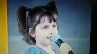 6-letnia Karolina Pyrtek - Festiwal PIOSENKI DZIECIĘCEJ - 2002 rok - Warszawa - Pola Mokotowskie