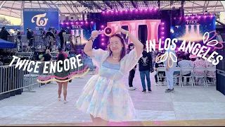 kpop concert vlog: twice encore in la 🧡💖